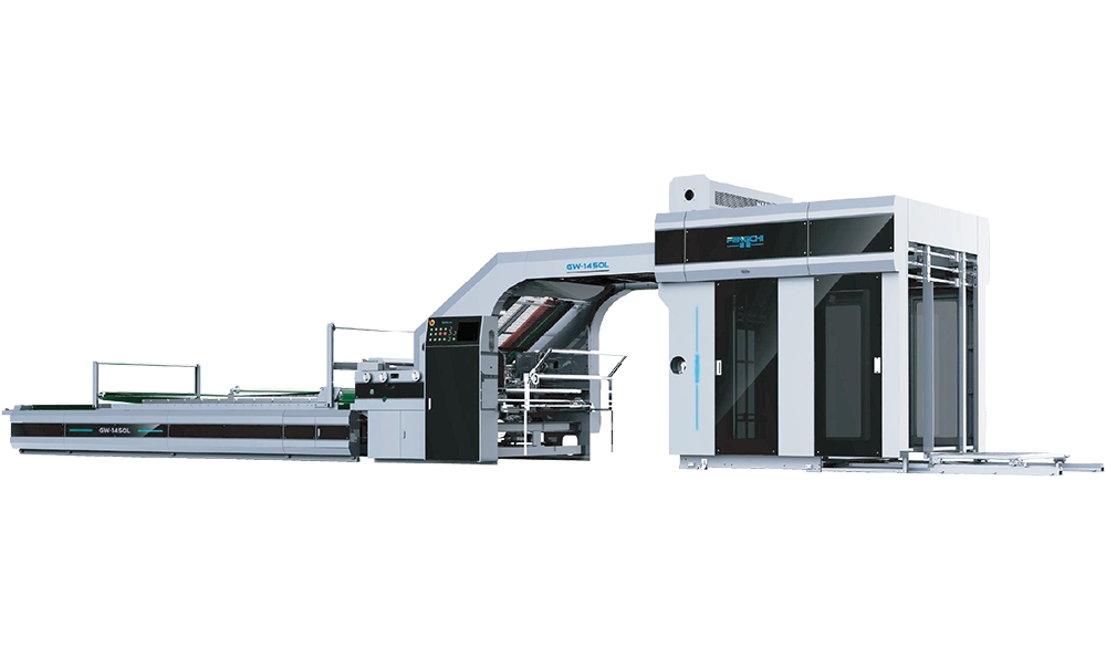 High speed flute laminator 586