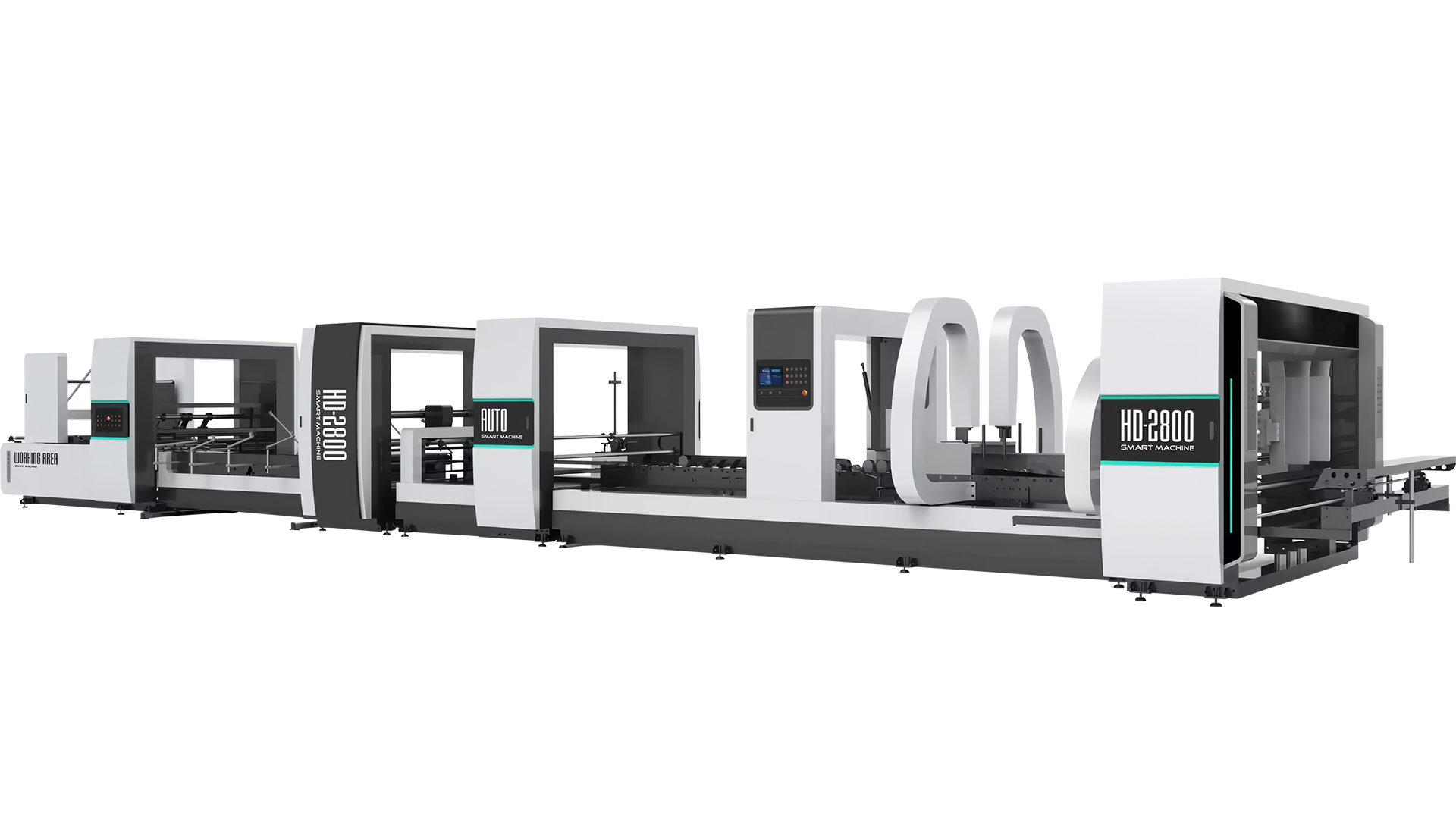 Automatic Folder Gluer Stitcher Machine