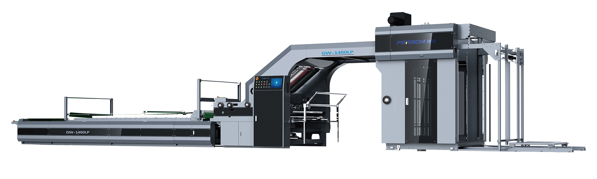 GW-1450LP High Speed Flute Laminator