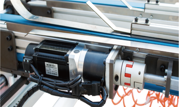 Servo Motor Controls Folding