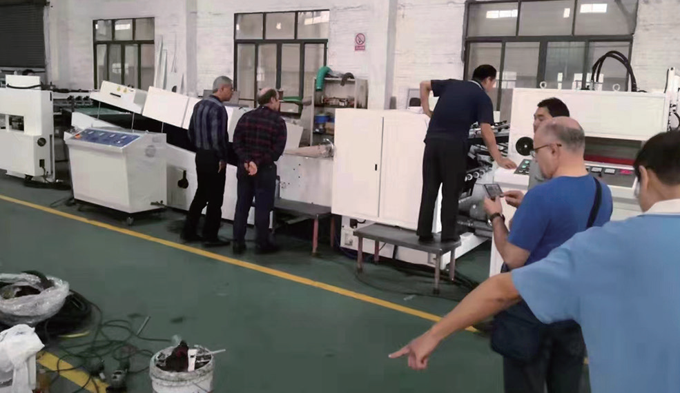 Automatic Spot UV Coating Machine Customer 2