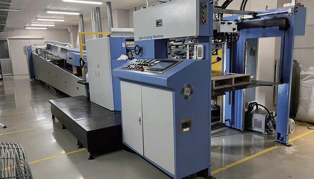 Automatic Spot UV Coating Machine Customer 3