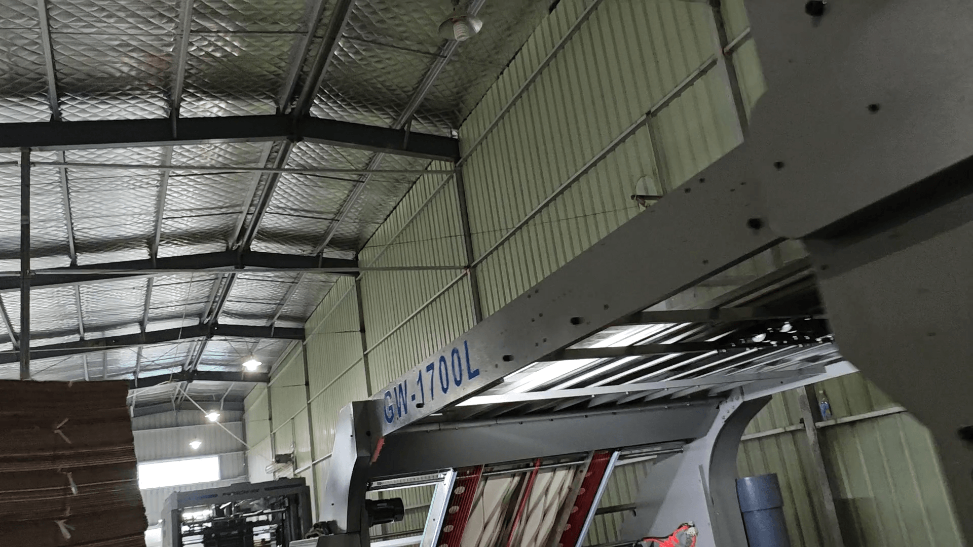 Successful Installation of the GW-1700L High-Speed Flute Laminator with Flip Flop Stacker