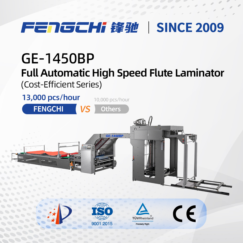 GE-1450BP Flute Laminator