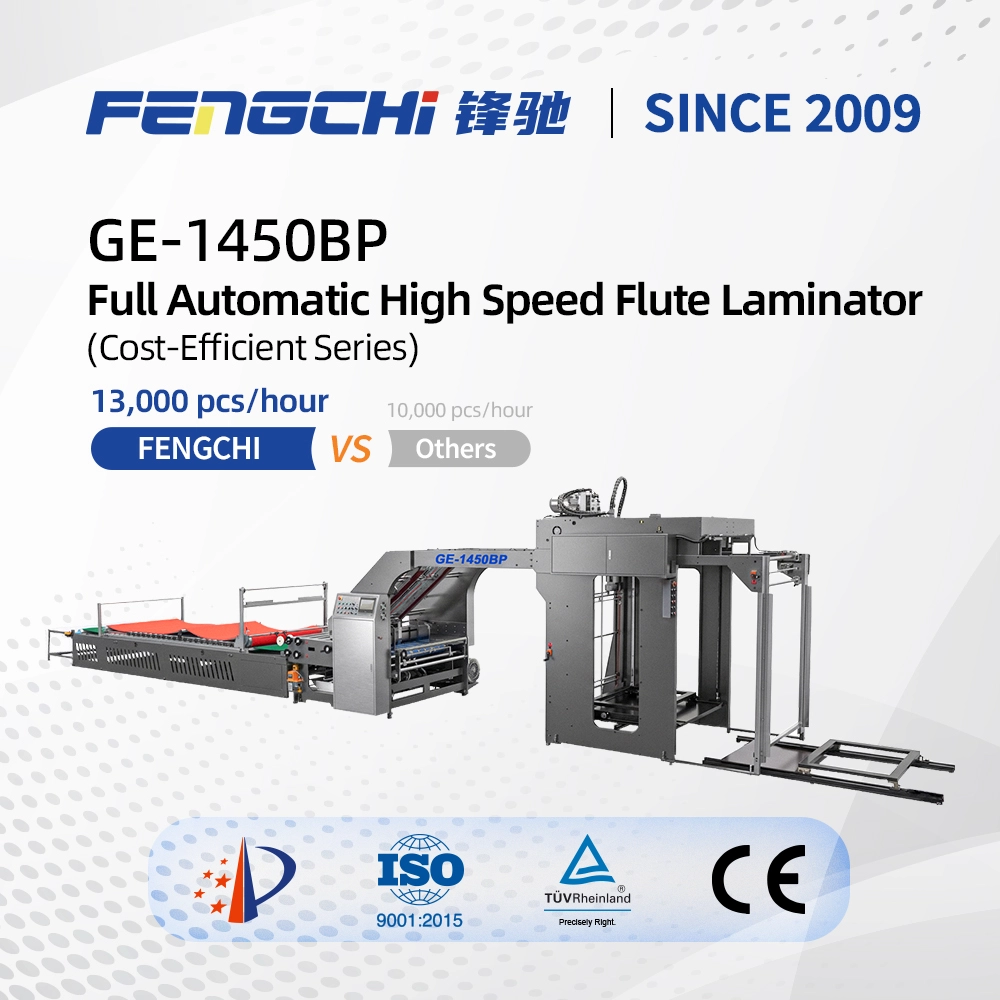 GE-1450BP Flute Laminator
