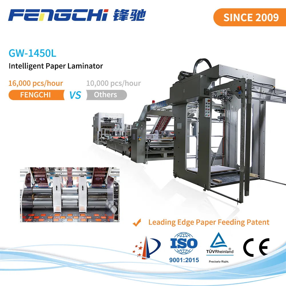 GW-1450L Flute Laminator
