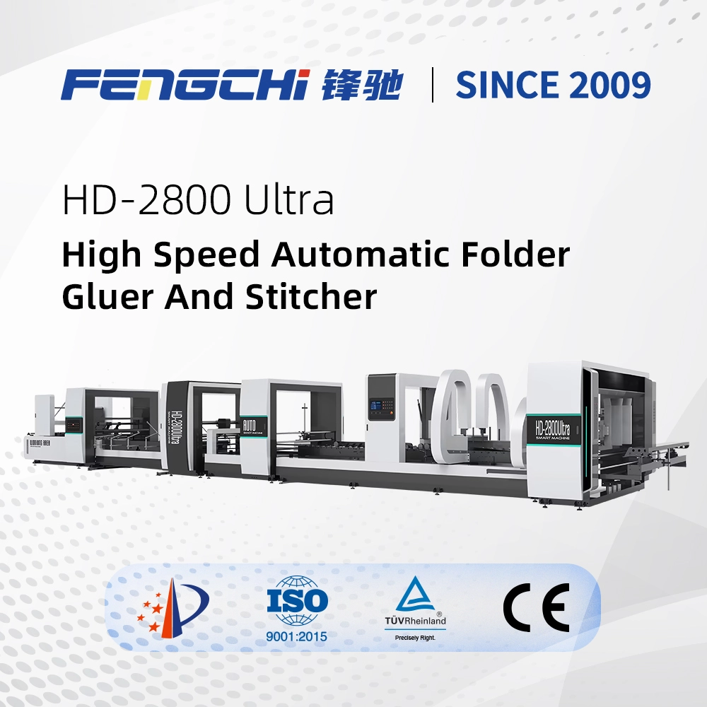 HD-2800-Ultra Folder Gluer and Stitcher