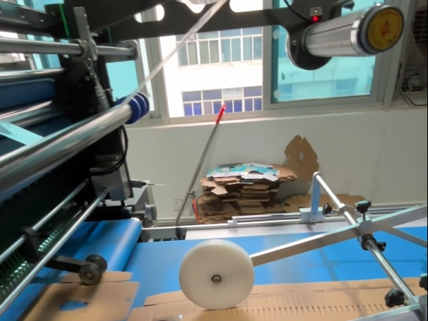 Window Patching in Corrugated Cardboard