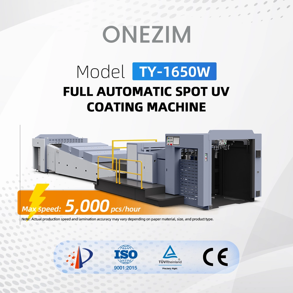 TY-1650W Spot UV Coater
